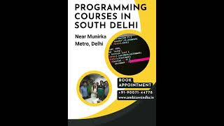 Programming Classes For BCA Students in South Delhi | Book Your Appointment Call +919007144778