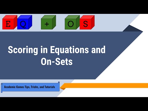 Scoring in Equations and On-Sets (and Wff n' Proof, Too)