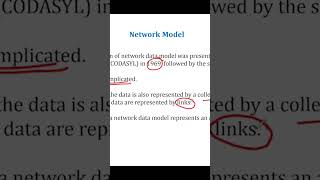 Network model #dbms#datamodel #network #hierarchical