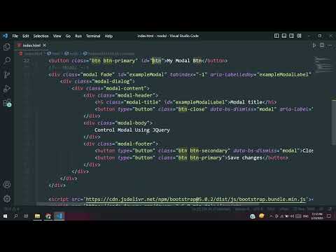 How to Control Bootstrap modal using jQuery in Hindi 🔥🔥🔥| Web Development | JavaScript
