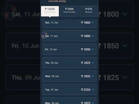 Swiggy mai ek din main kitna kama sakte ho| Swiggy per day income