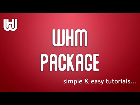 whm11 package
