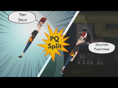 Power Query Excel | M CODE -  Text.Split/SplitAny vs Splitter.SplitByDellimiter/SplitByAnyDelimiter