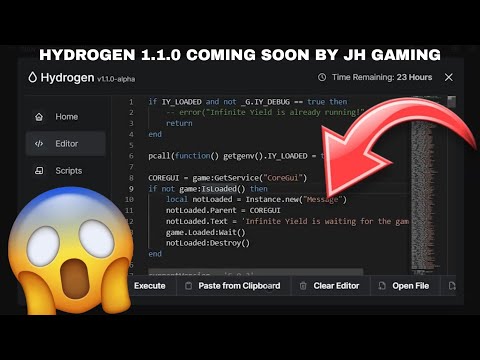 😱HYDROGEN NEW UI|| 1.1.0 Coming soon by JH GAMING Its better than Acures X✅