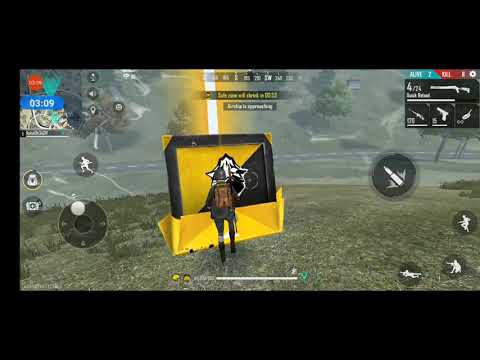 Playing garena free Fire op BOOYAH