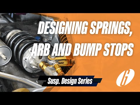 DESIGN WITH ME! Springs, Anti-Roll Bars, and Bump Stops | Suspension Design Series Ep.5