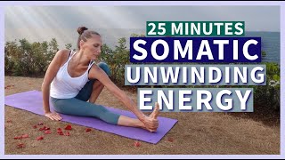 Somatic Yoga for Repressed Emotions | Somatic Routine to detox Cortisol | 25 Minutes