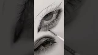 realistic eyes tutorial #sketch #hyperrealistic #eyestutorial #sketching #ideas #viral #shorts #fypシ