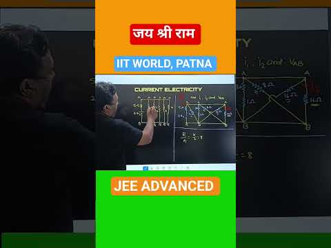 Find current | Find equivalent resistance | Find potential difference | #currentelectricity #jee