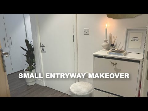 🏠 Creating a Cozy Entryway on a Budget | Rental-Friendly Makeover Ideas
