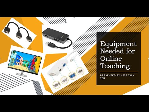 EQUIPMENT NEEDED FOR TEACHING ONLINE #ONLINELEARNING #EQUIPMENT #TEACHINGONLINE #ONLINETEACHINGTIPS