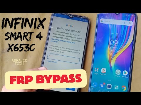 Infinix Smart 4 X653C frp Bypass | Remove Google Account | No Pc use without pc 2026