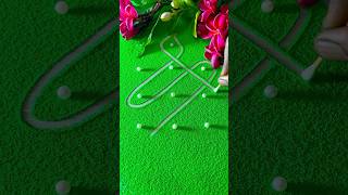 Rangoli designs for beginners #rangoli#rangolidesigns#rangoliforbeginners#shorts#diwalirangoli