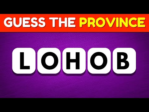 Guess the Philippine PROVINCES! | Scrambled Letters Challenge | Philippines