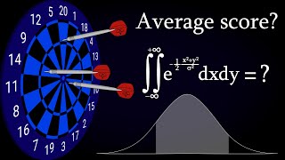 What is the average score of YOUR dart throw? #SoME3