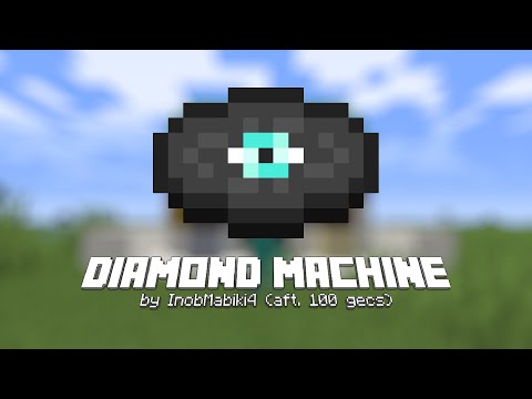 100 ghasts — diamond machine