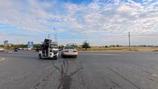 Joyful Drive Through Kampong Chhnang Exploring Cambodia's Highway 5 