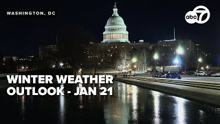 Winter Storm Outlook Update - Jan. 21