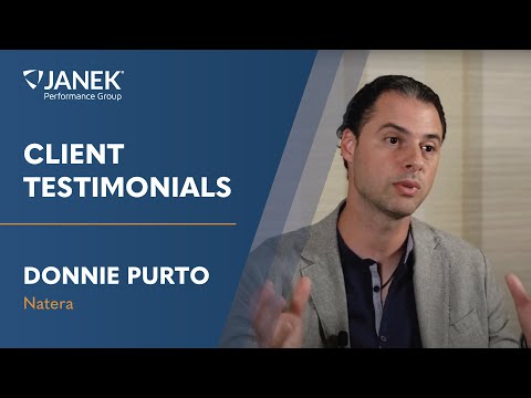 Janek Performance Group Customer Testimonial - Natera (Short)