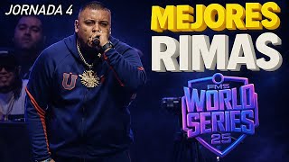 RIMAS que PARARON la FMS WORLD SERIES 😵 (J4) (Mejores Rimas FMS World Series)