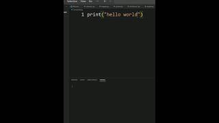 Hello world in Python  ||  DAY1 ||Q1 ||HELLO WORLD