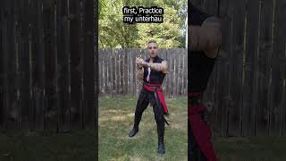 5 Min SWORD Practice: Easy Solo Routine for Swordsmanship! #sword #HEMA #shorts