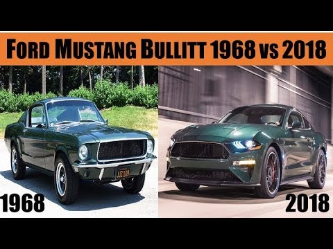 OLD VS NEW MUSTANG BULLITT : FORD MUSTANG BULLITT