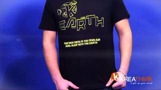 T-shirt KreaThink Tribe "EARTH" (from The 4 Classic Elements) - Man