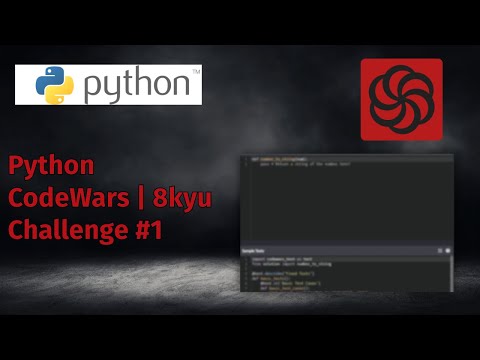 Python CodeWars | 8kyu Challenge #1