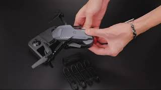 Mini Drone with Camera - 1080P HD FPV Foldable Carrying Case