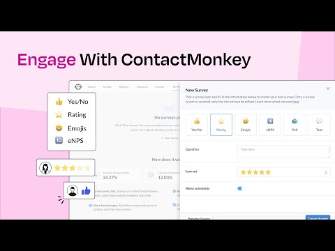 How to Add Surveys and Gather Employee Feedback Using ContactMonkey