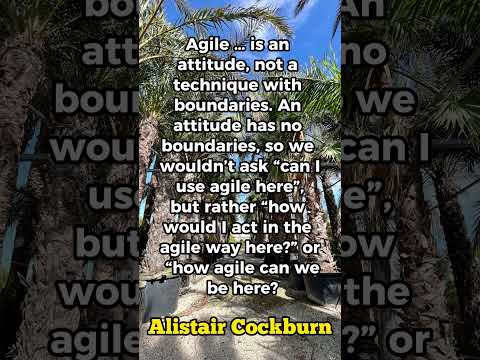 Agile Masters' Wisdom Series - Alistair Cockburn
