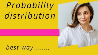 13.6.1 Probability distribution of a random variable || Probability ||Class12th NCERT maths