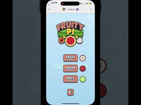 Pi Fruity Game Play experience #pi #pigcv #PiGame