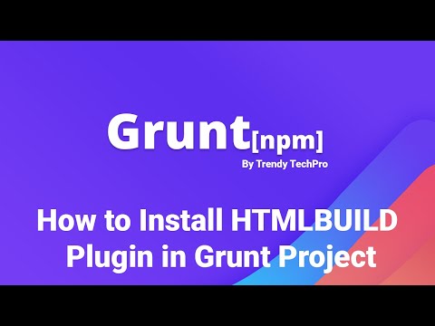 Grunt | Install grunt-html-build Plugin - 04