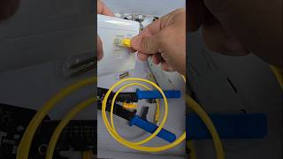 RJ45/Cat6 faceplate - a wall socket for network! home network setup! Faceplate #RJ45 #Cat6 #netcctv