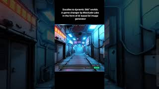 Doodles to dynamic 360° worlds.A game changer by Blockade Labs. #3dart #animation