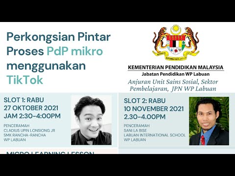 PERKONGSIAN PINTAR PROSES PdP MIKRO MENGGUNAKAN APLIKASI TikTok