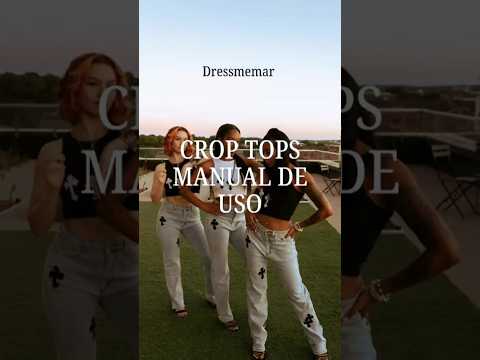 Crop tops, como llevarlos #croptop #howtowear #fashionhack #over40fashion #over50andfabulous #style