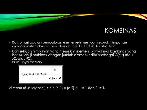 PERMUTASI DAN KOMBINASI (STT-PLN)