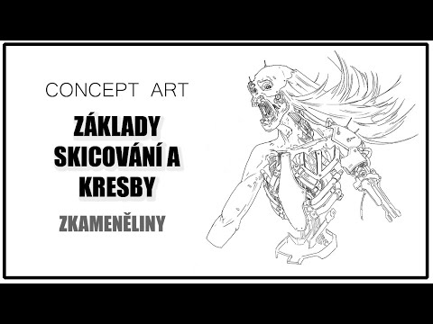 ZÁKLADY KRESBY A SKICOVÁNÍ -  ZKAMENĚLINY
