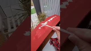 How to decoupage drawers with fabric #furniturediy #furniture #decoupage #decoupagetutorial