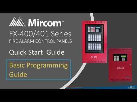 FX-400 Series Basic Programming - Quick Start Guide