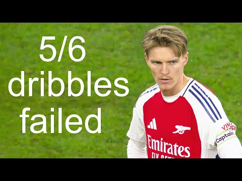 I found Ødegaard's last 20 dribbles...