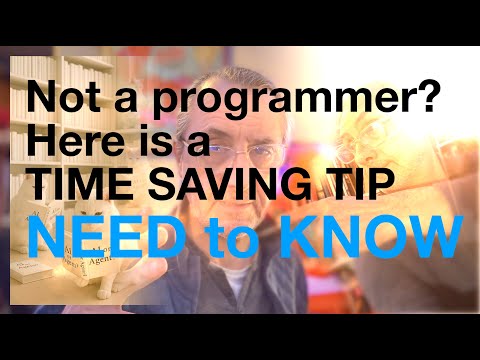 NEED-TO-KNOW.  Time Saving Tip