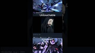 Untouchable | Demon Slayer | Anime | #shorts #viralshorts #anime #demonslayer #shadowmornarch