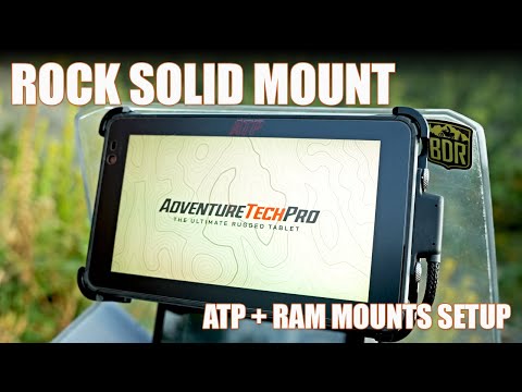 Rock Solid Mounting: ATP Rugged Tablet + RAM Mounts Setup