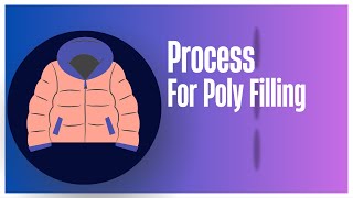 Key to make a great poly fill jacket !
