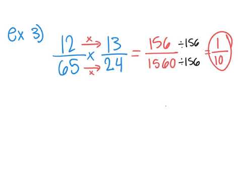 Multiplying Fractions and Mixed Numbers