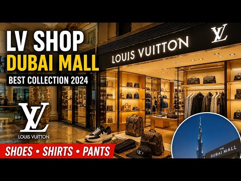 LV SHOP DUBAI MALL | Luxury Fashion Tour | Best Shoes, Shirts & Pants Collection
